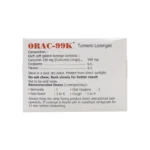 Dhanwantri Distributors Orac 99K Turmeric Lozenges - Image 2
