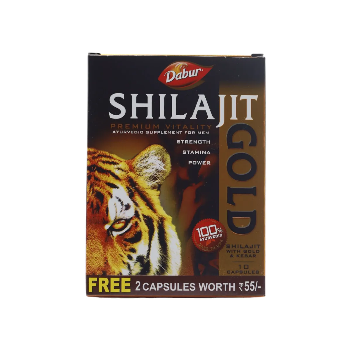 1713-1 SHILAJIT GOLD CAP - 10 CAP - Image 1