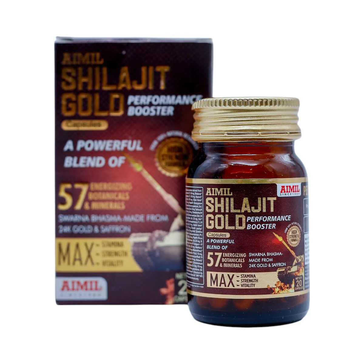 SHILAJIT GOLD CAPSULE - 20 CAP