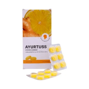 AYURTUSS LOZENGES LEMON- GINGER TABLET