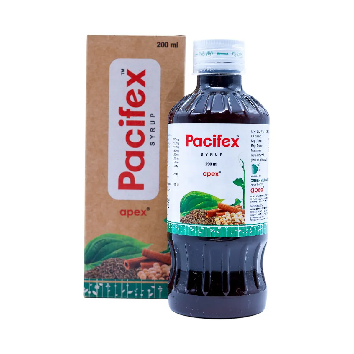 PACIFEX SYRUP - 200 ML PACIFEX SYRUP - 200 ML