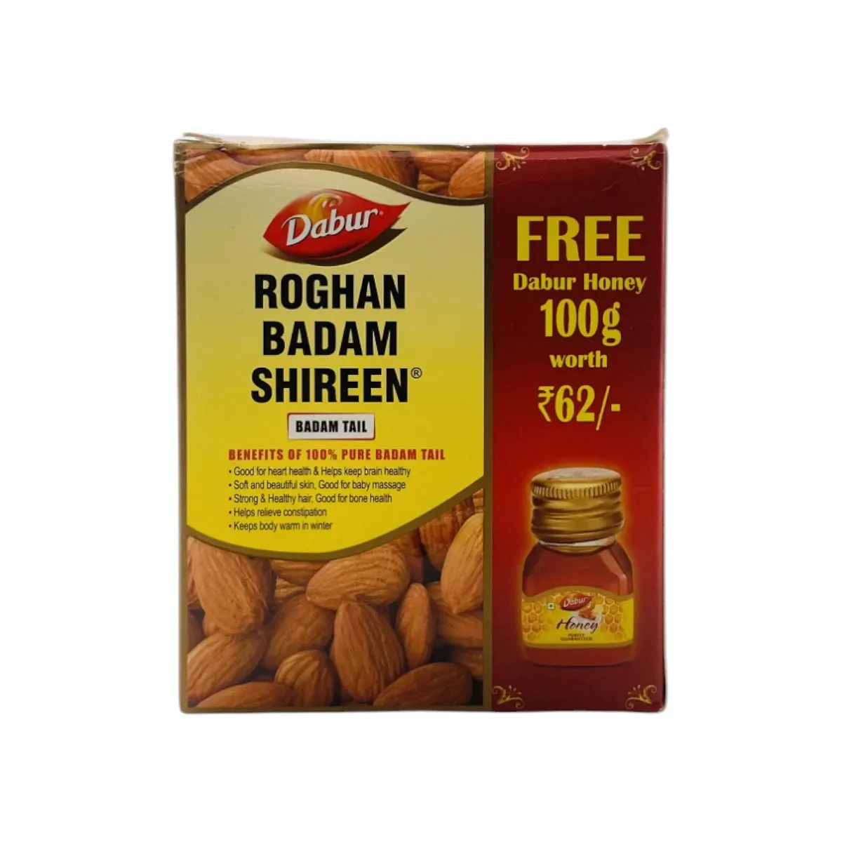 2965-1 DABUR BADAM OIL - 100 ML - Image 1