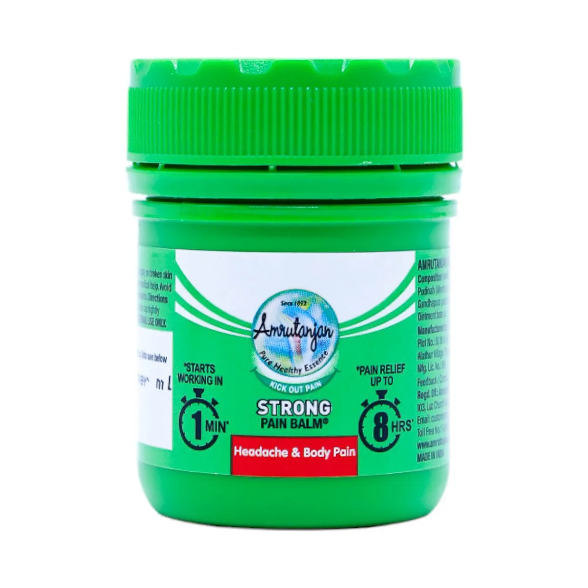 AMRUTANJAN STRONG GREEN - 30 ML AMRUTANJAN STRONG GREEN - 30 ML