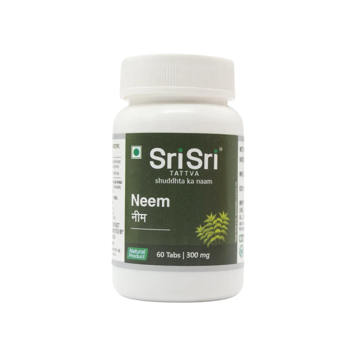 5946-1 NEEM TABLET 300MG - SRI - 60 TAB - Image 1