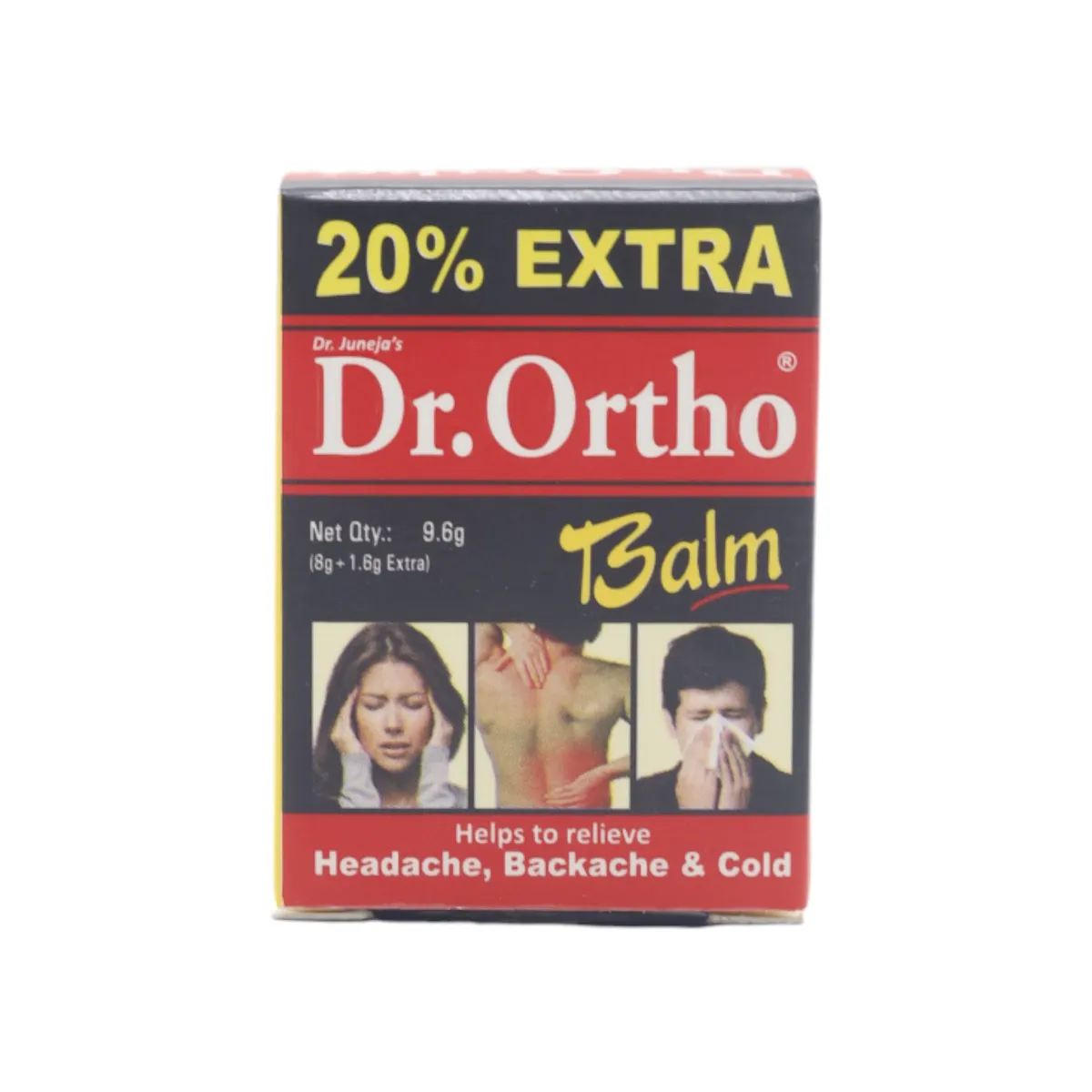 6168-1 DR.ORTHO BALM HEADCHE & COLD - 8 GM - Image 1