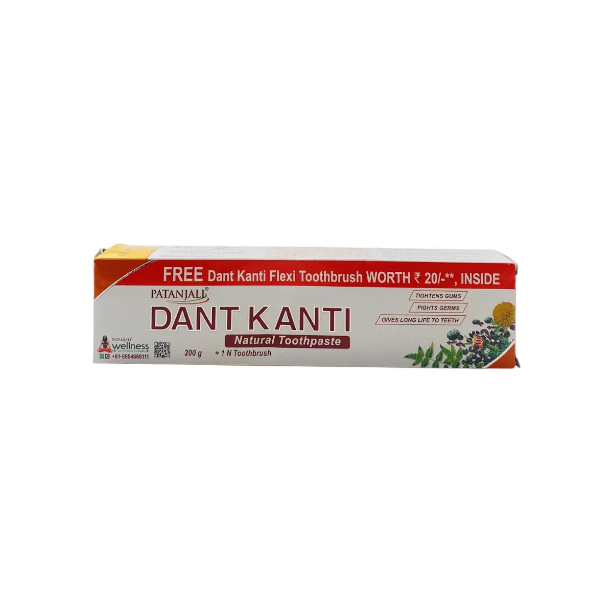 6565-1 PTJ DANT KANTI PASTE - 200 GM - Image 1