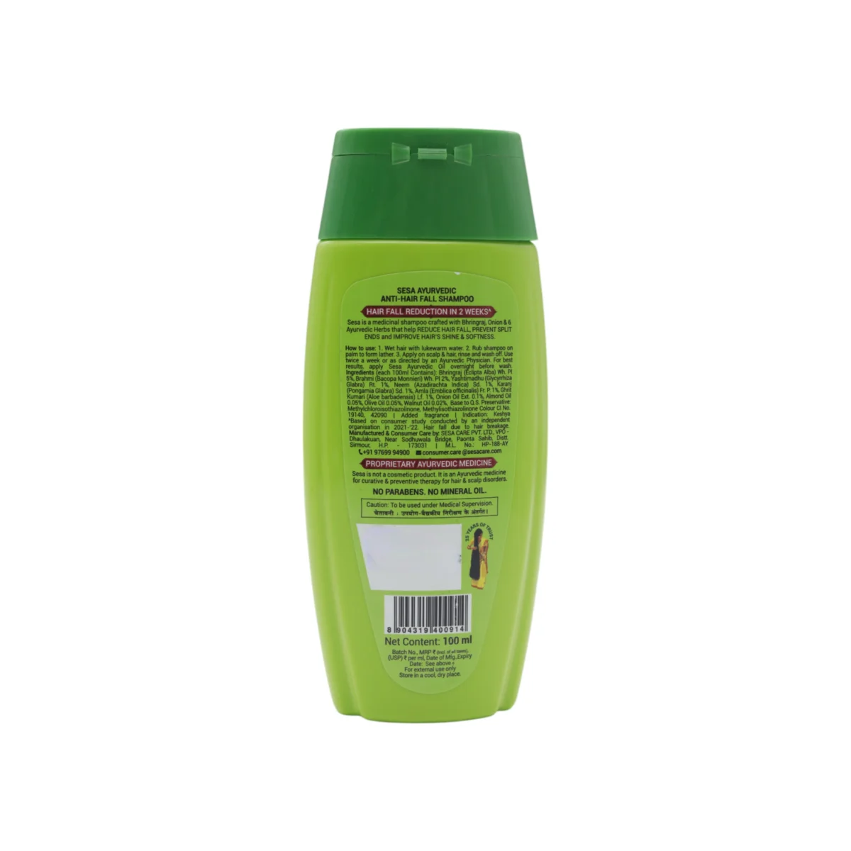 Ban Labs Sesa Shampoo Hair Fall - Image 2